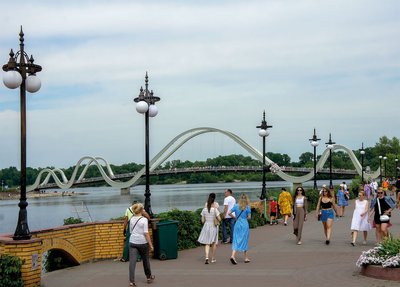 Хвилястий міст #2, Київ 743 фото