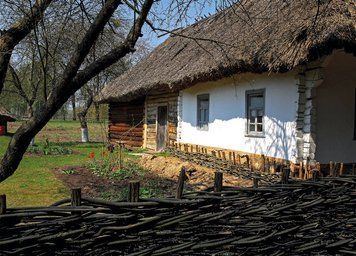 Традиційна українська хата 882 фото
